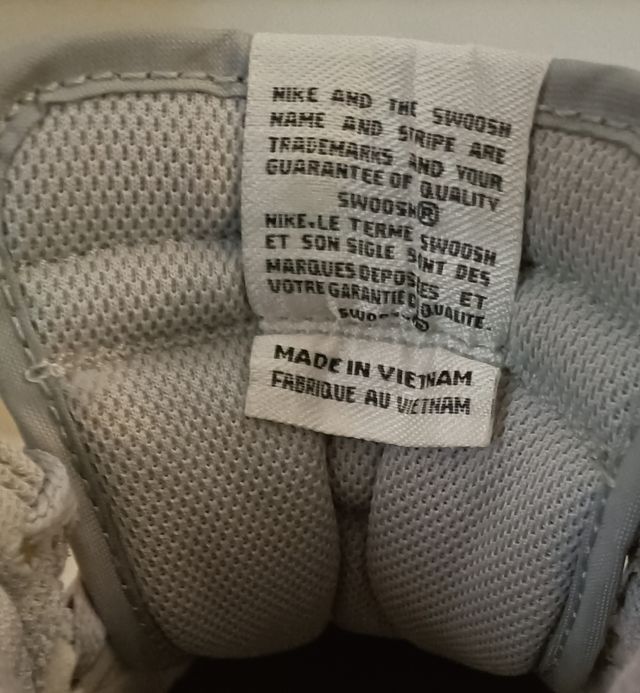 Authentic Nike Dunk High Uni Chenille Swoosh OG