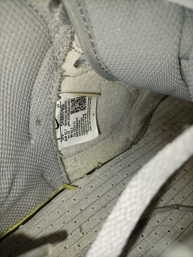 Authentic Nike Dunk High Uni Chenille Swoosh OG