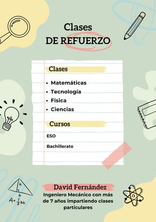Clases de refuerzo en Badajoz