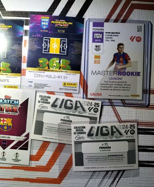 Cromos de fútbol 