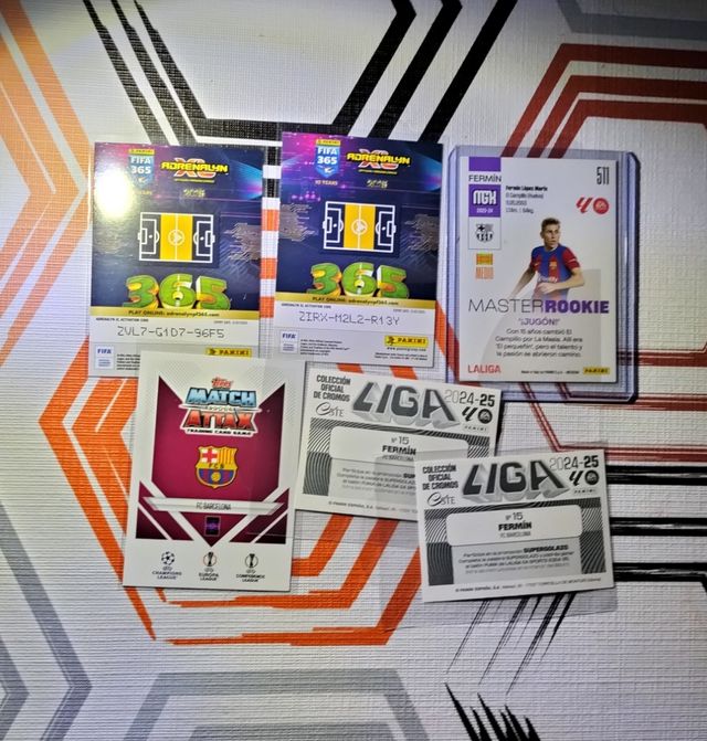 Cromos de fútbol 