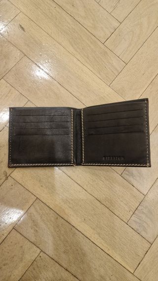 Portafolios de cuero con cartera 
