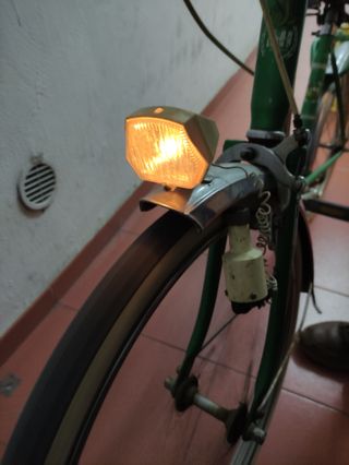 Bicicleta BH plegable verde