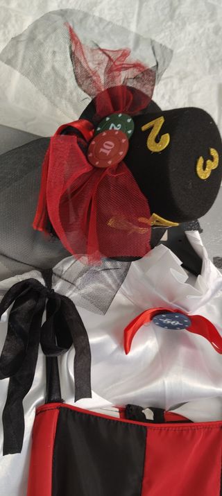 Vestito carnevale lady roulette