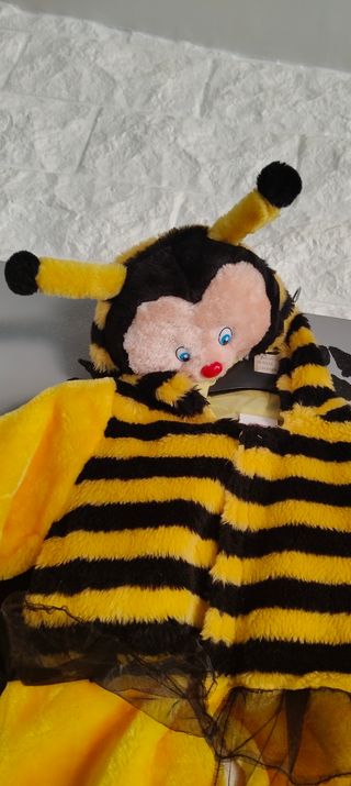 Vestito carnevale ape bambina 6/9 mesi