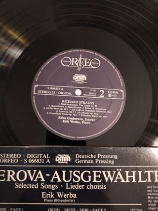 Edita Guberova : lieder