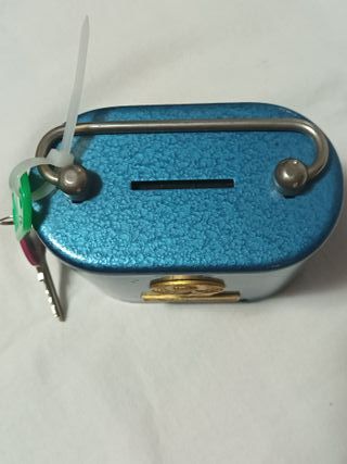 Salvadanaio ISTITUTO BANCARIO SAN PAOLO con chiave