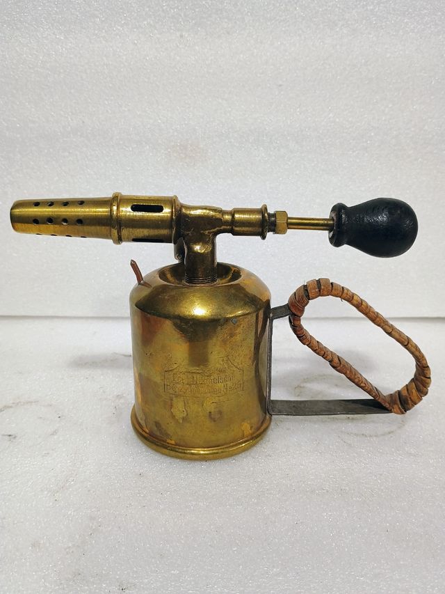Soplete soldador latón soldar antiguo