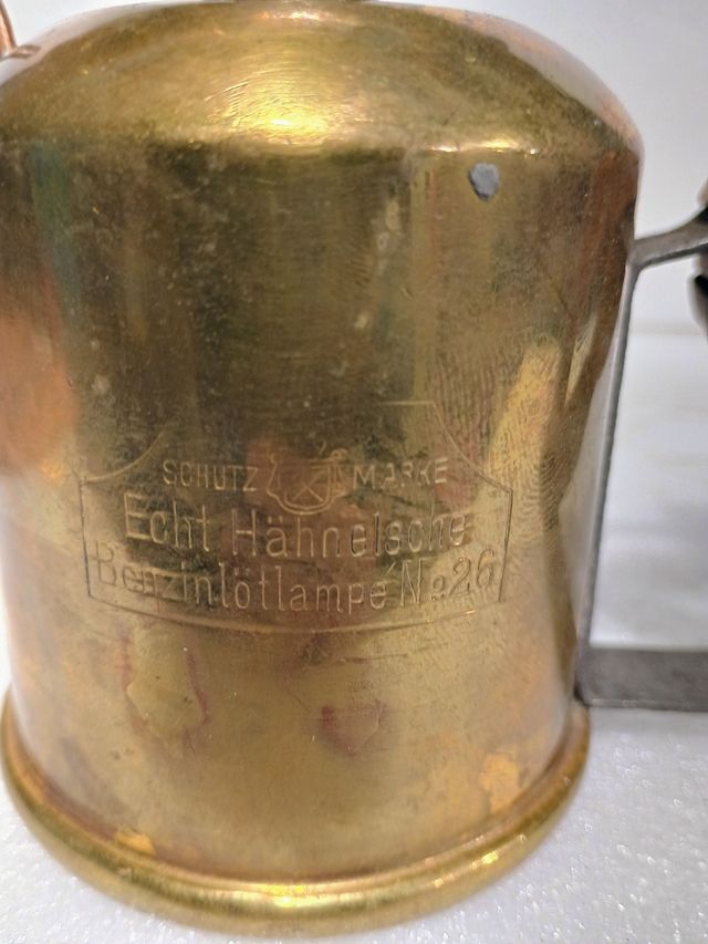 Soplete soldador latón soldar antiguo