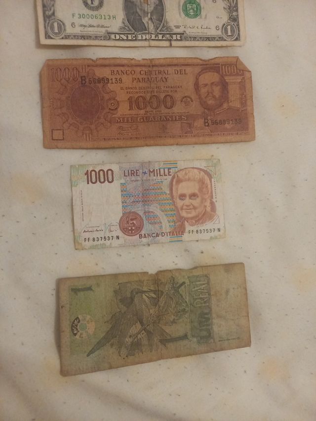 Antiguo billetes