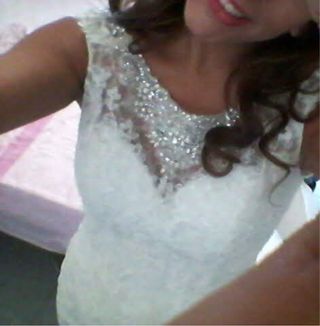 Abito da sposa nicole con velo