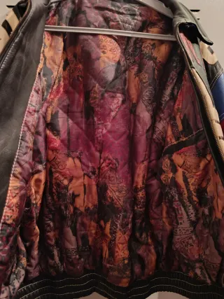 cazadora de cuero NFL