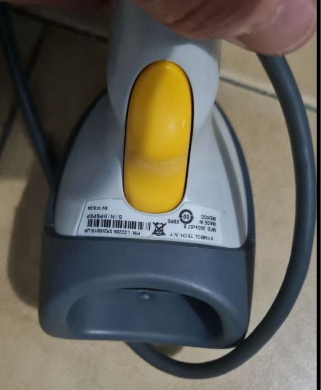 Escaner codigo symbol tech