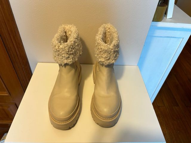 Botas con borreguillo