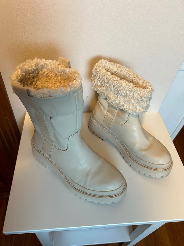 Botas con borreguillo