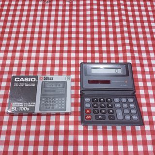 Calculadora solar, tipo cartera