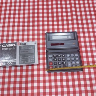 Calculadora solar, tipo cartera