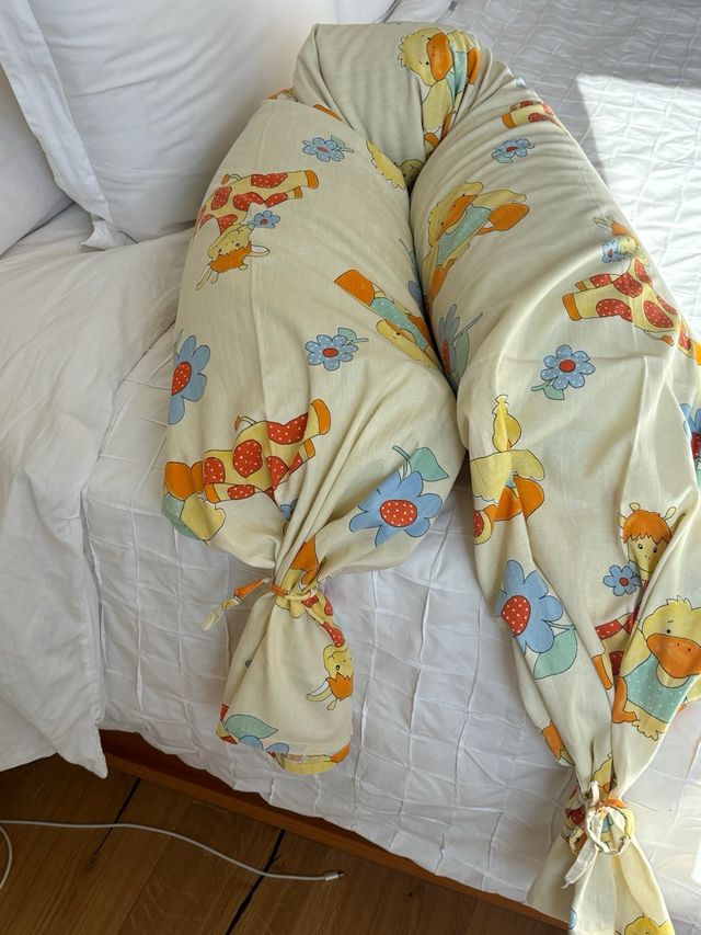 Cojín de lactancia lleno de semillas