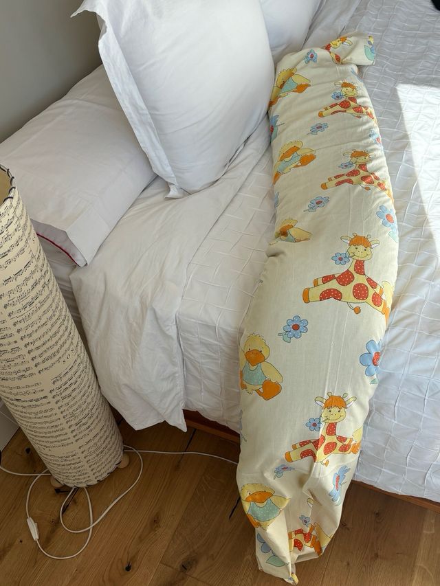 Cojín de lactancia lleno de semillas