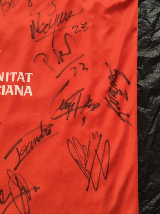 Camiseta firmada Levante 2012/13 Munua