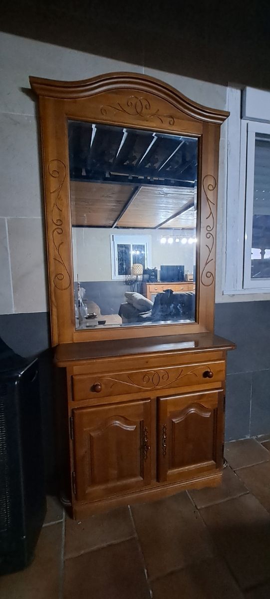 Mueble Recibidor con espejo