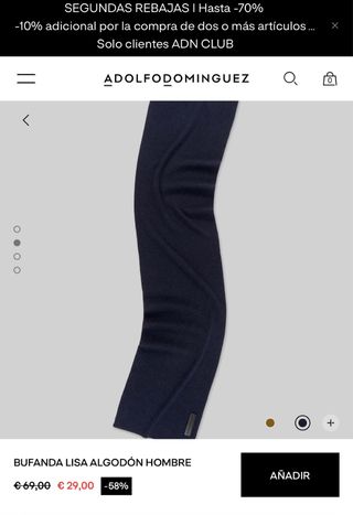 Bufanda Adolfo Dominguez