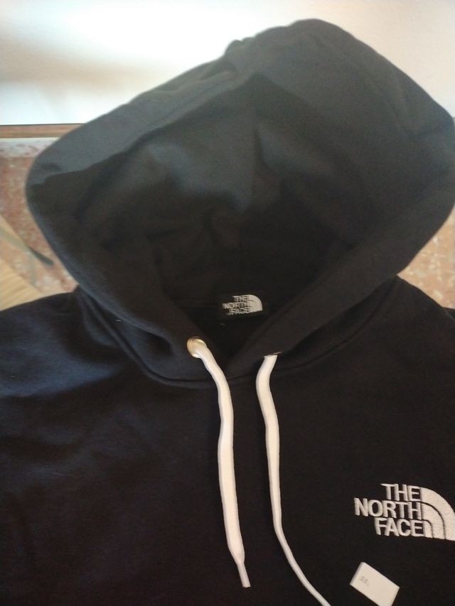 Sudadera the north face negra