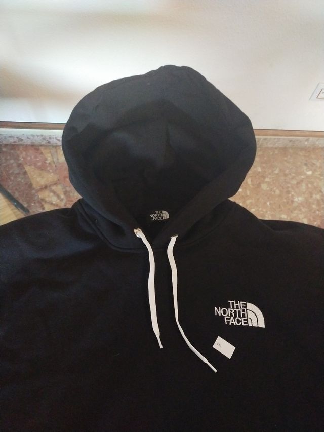Sudadera the north face negra