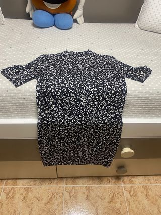 Vestido leopardo blanco y negro nuevo!!!