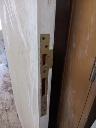Puertas dobles.
