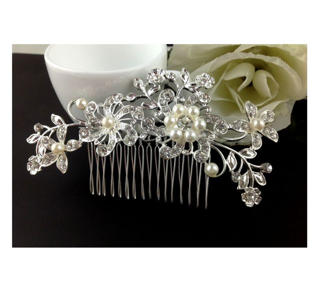 Nuovo fermaglio capelli cerimonia o sposa