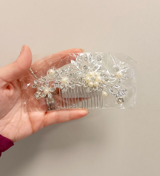 Nuovo fermaglio capelli cerimonia o sposa