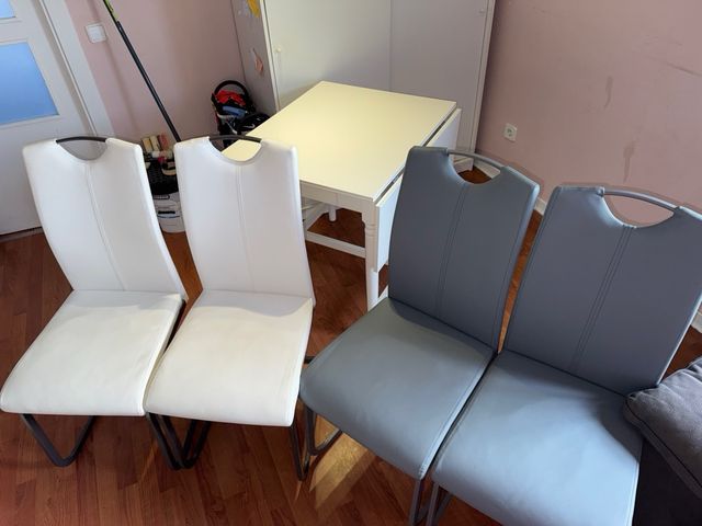 Mesa de comedor con sillas nueva