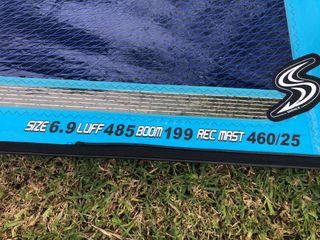 Vela de windsurf 6.9