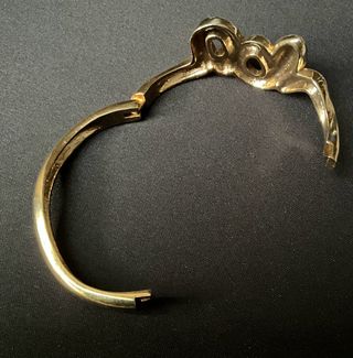Un bracciale a forma di serpente Donna, colore oro