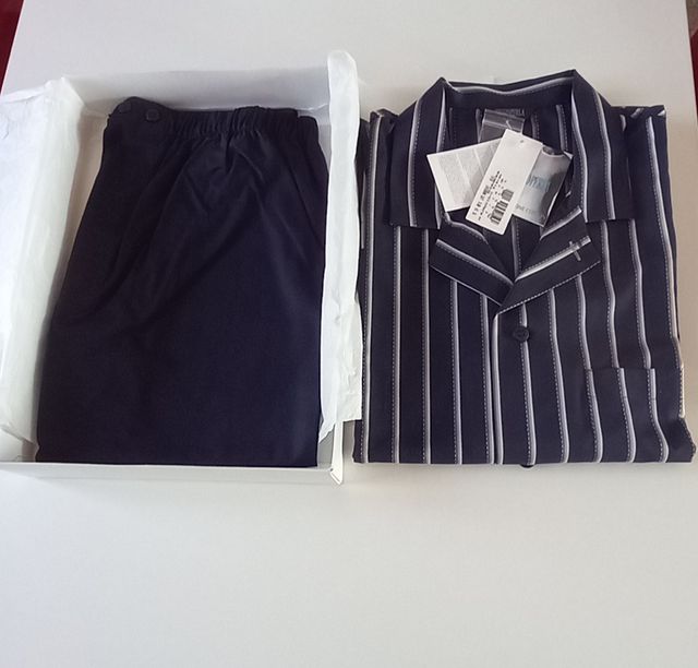 Pigiama uomo GRIGIOPERLA taglia XL in cotone NUOVO