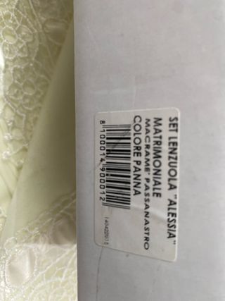 Completo letto matrimoniale