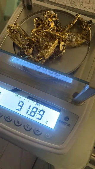 CADENA ORO 18KT 91,89GR MEDUSA