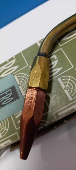 LANCIA CANNELLO OSSIACETILENICO.