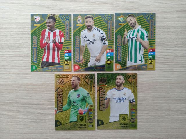 Cartas Adrenalyn XL La Liga 2025 ( Cambio )