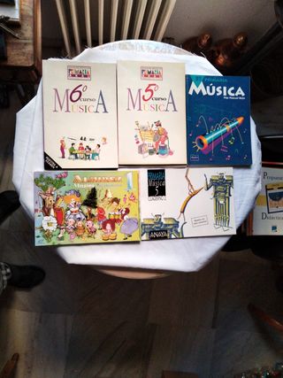 Colección 32 LIBROS DE MÚSICA APRENDIZAJE INFANTIL