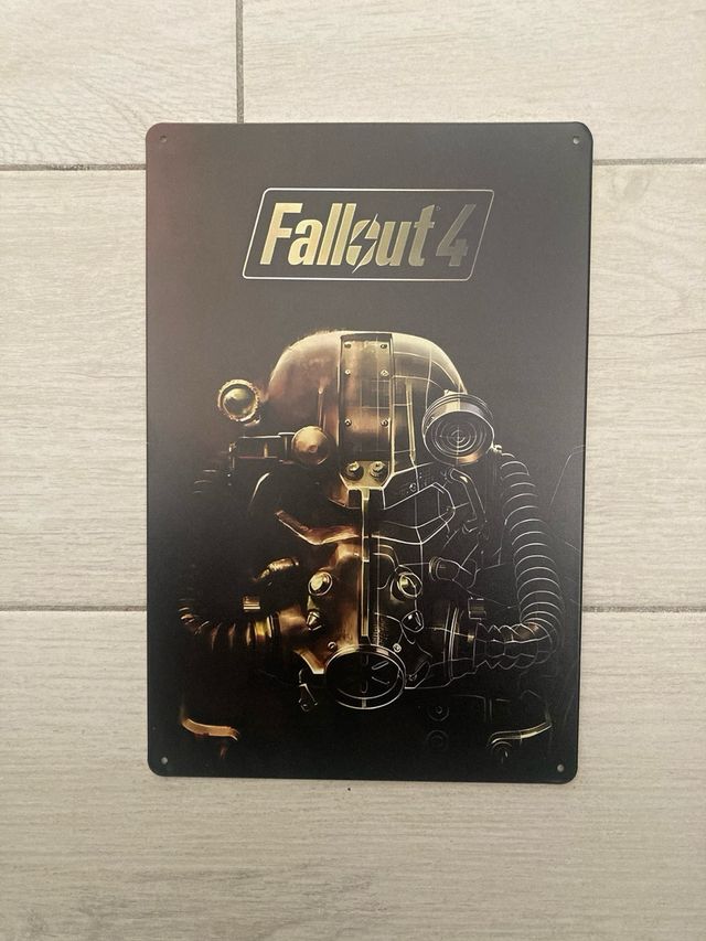 Fallout 4 Bethesda 2015 poster alluminio HD limit