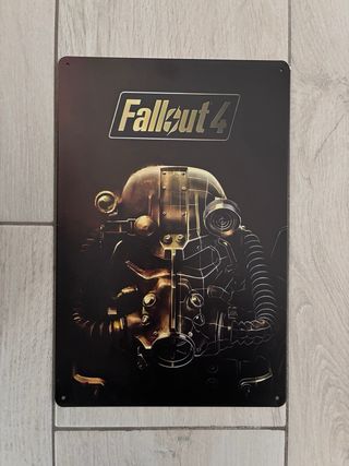 Fallout 4 Bethesda 2015 poster alluminio HD limit