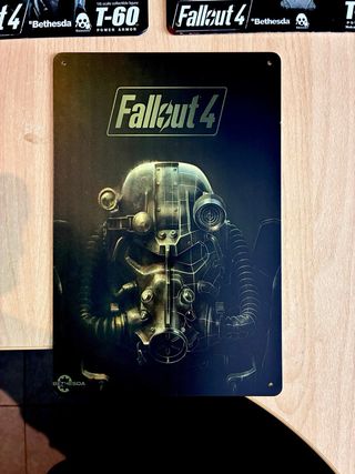 Fallout 4 Bethesda 2015 poster alluminio HD limit