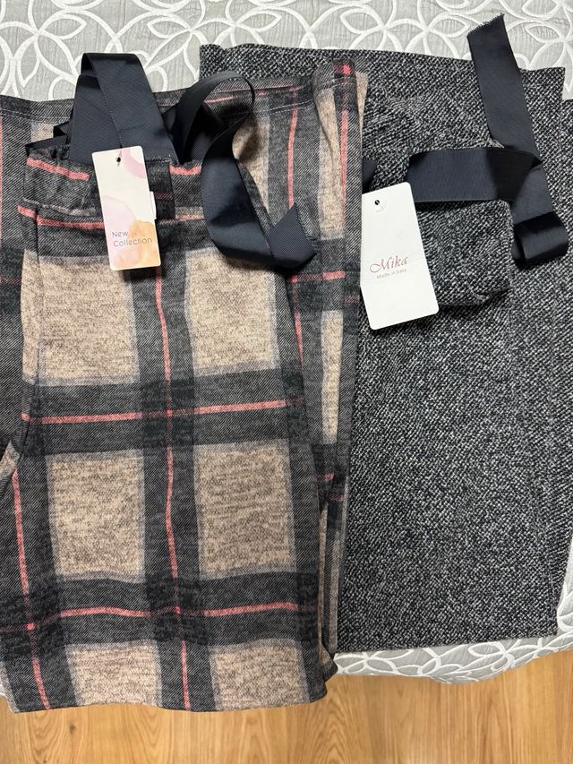 2 pantalones con etiqueta nuevos sin estrenar