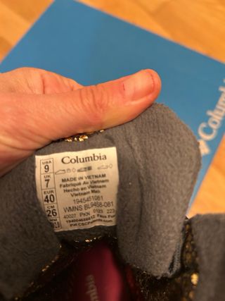 BOTAS DE NIEVE COLUMBIA NUEVAS