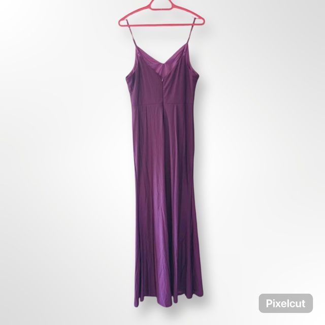 Vestido de boda morado