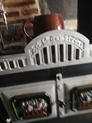 Vendo estufa de leña