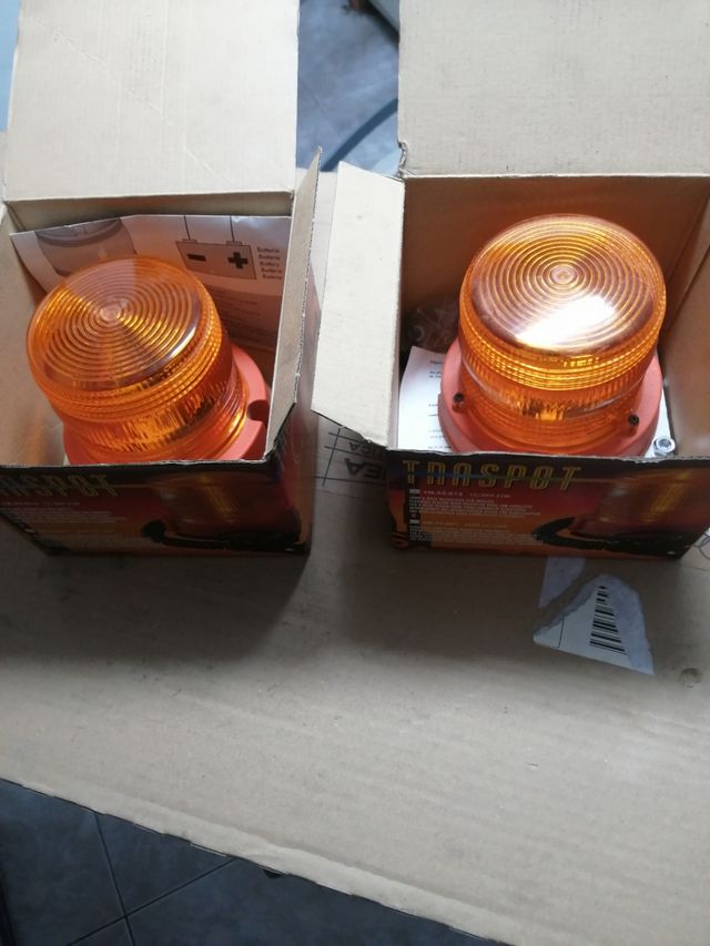 Luces giratorias tractor