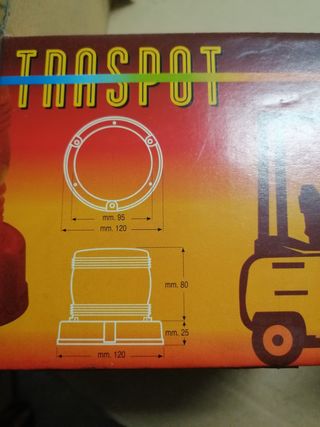 Luces giratorias tractor